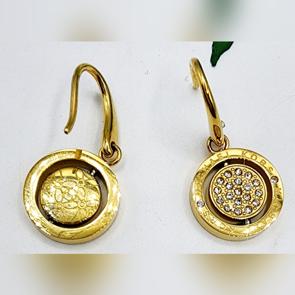 MICHAEL Michael Kors Gold Earrings - Picture 4 of 4